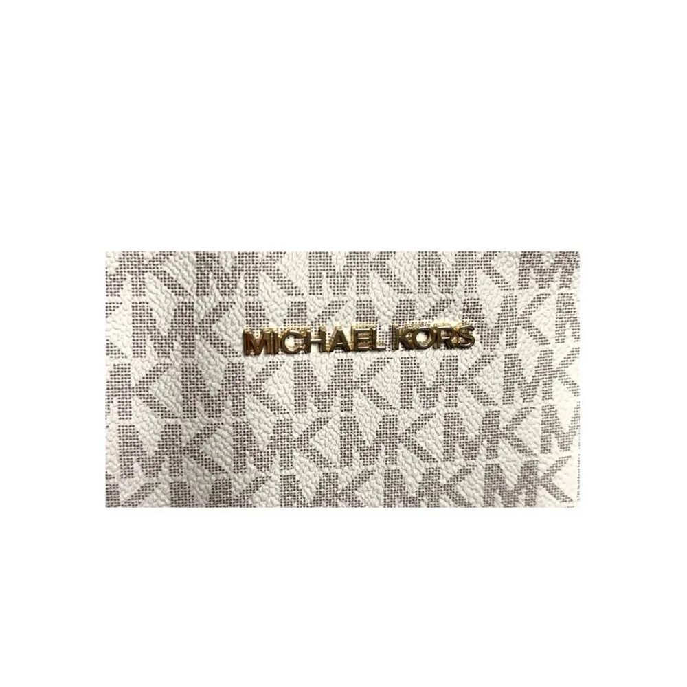 Michael Kors Jet Set Large Printed Logo Crossbody Bag - Picture 6 of 6